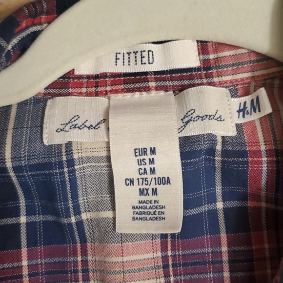 Long Sleeve Collard Flannel shirt - Picture 3 of 5